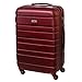 Produktbild XL Hartschalen Reise Koffer Urlaub Reisen Trolley Trolly TSA Schloss 80 Liter Burgunder Rot 815 B