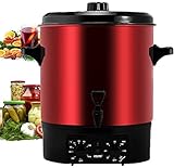 Der DMS Einkochautomat 27l aus Edelstahl ist ein Qualitätsprodukt aus dem Hause DMS. Wasserkocher, einkochtopf und Glühweinkessel - das alles kann dieses Multitalent mit seinem riesigen Tank von 27 l sein. Er zeichnet sich durch eine besonders leichte Bedienung aus ohne unbrauchbare und überflüssige Funktionen.