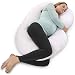 Produktbild PharMeDoc Schwangerschaftskissen Mit Weib-Bezug, C-Förmiges Ganzkörperkissen - PharMeDoc Full Body Pregnancy Pillow, C Shaped, Maternity Support Pillow, Cushion & Pillow for Pregnant Women
