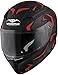 Produktbild Vemar Ghibli Warrior Helm Schwarz Matt/Rot S (55/56)