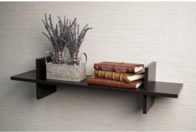 Onlineshoppee AFR1767 Wall Shelf (Black)