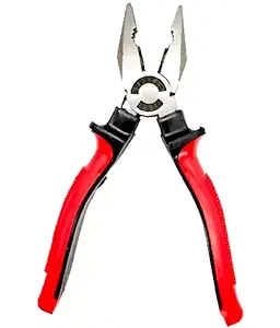 KVA Sturdy Steel Tools Hardware Combination Plier 8-inch for Home & Professional Use and Electrical Work