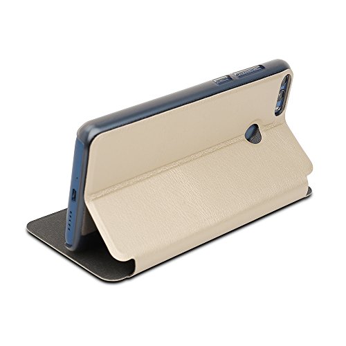 Ulefone Mix 2 Copertina Caso Custodia A In La SemplicitÃ  Delle Trame Pelle Sintetica Per Ulefone Mix 2 Smartphone (Golden)