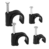 Grapas para cables - Tornillos fabricados en acero para prevenir la oxidación y corrosión.
