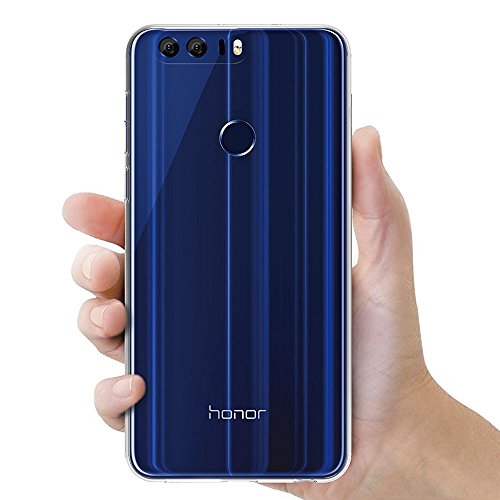 iVoler Funda Huawei Honor 8  Slim Fit Huawei Honor 8 Funda Carcasa Case Bumper con Absorci  n de Impactos y Anti-Ara  azos Espalda Case Cover para Huawei Honor 8 - Transparente