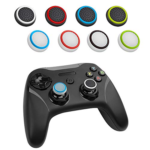 Preisvergleich Produktbild Joystick Thumbstick Kappen,Jooheli Schutzkappe Joystick Kappen Analogstick Aufsätze aus Silikon für PS4, Xbox 360, PS3 Controllers-16er Set