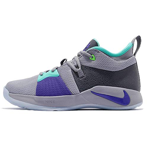 NIKE Kid's PG GS, Pure Platinum/Neo Turq-Wolf Grey