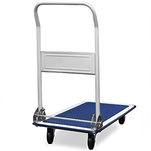 Plattformwagen 150 kg Transportwagen Handwagen Transportkarre Sackkarre Wagen klappbar - 3