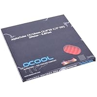 AlphaCool Schlauch Schlauch AlphaTube HF 13/10 (3/8"ID) - UV Rot 3m, rot