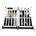 Produktbild Allthemen Alu Hundetransportbox Hundbox Auto mit MDF Platten 2 Türen 89×69×50cm