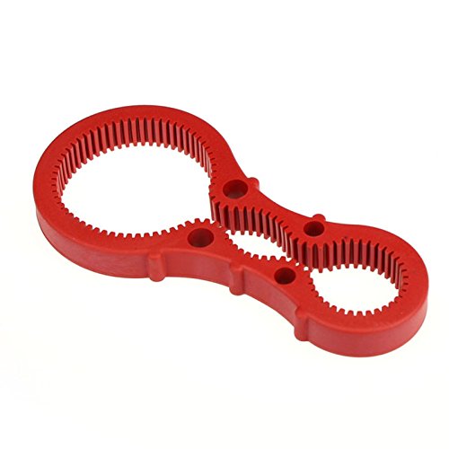 MMRM Handlicher Gummi Gläser Kanisterflasche Deckel Zinn zufällige Farbe - 2