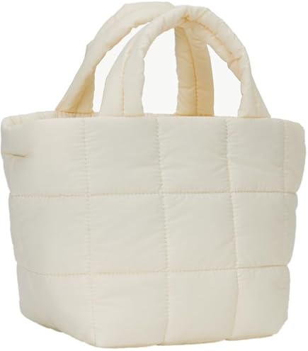 Leichte Bauschige Umhängetasche Für Damen - Gesteppt, 35x49x16 Cm, Vielseitig Für Arbeit & Reisen