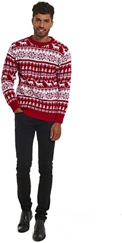 Fairisle Red Large