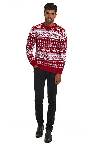 Fairisle Red Large