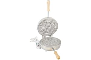 CBE Elettrodomestici Biscottiera Elettrica Rosone n. 8090100 Elektrische Keksdose AM8090100 Rosette, rund, schmal, Aluminium, verchromt