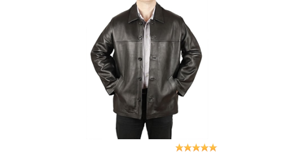 black leather box jacket