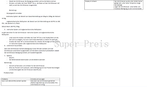 Super Preis Schrittzähler Pedometer Fitness Aktivitäten Zählerein Laufschrittzähler und Kalorienzähler, mit Clip - 5