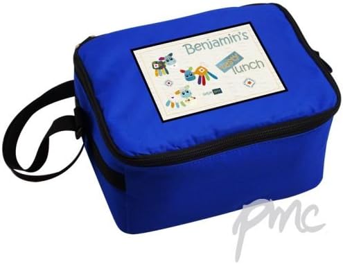 Personalised Cotton Zoo Boys Farmyard Lunch Bag