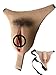 Produktbild Ning Herren Silikon Unterwäsche Gefälschte Vagina Gaff Höschen Verstecken Schrittschutz Für Crossdressing Transgender,B,M