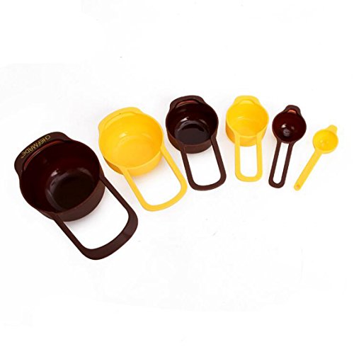 CAN_Deal Messbecher Cup Kochen Backen Messlöffel Tassen Kunststoff Messlöffel verschachtelte Mischen