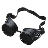 100 nuevo y de alta calidad. Soldadura Cortadoras Soldadoras Gafas De Seguridad Industrial Steampunk Cup Goggles (Color : Black)