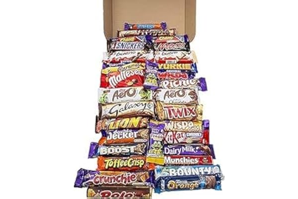 Den ultimata handboxade lyxiga chokladkorgen, fullstora barer utsökt samling presentförpackning med omslag - säljs av Kidzbuzz (11)