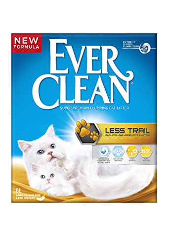 Ever Clean Litière pour Chat Less Trail - 6 litres