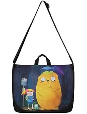 Bioworld - Sac Besace - Adventure Time - Finn & Jake in Totoro Style - 8718526038590