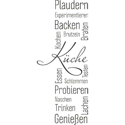 Suchergebnis auf Amazon.de für: wandtattoo küche: Baumarkt