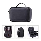 Premium Material - BEGIN MAGIC Makeup Bag ist aus hochwertigem Oxford-Stoff, Futter-Nylon, gefertigt. Wasserdichte, schüttelsichere, verschleißfeste und verschleißfeste Innenausstattung.