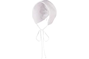 COSDREAMER Sombrero de trapeador Colonial de peregrino prarie para niñas y Mujeres