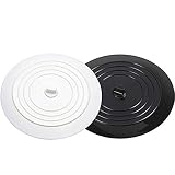 Este enchufe de superficie plana universal de alta calidad está diseñado para adaptarse a la mayoría de estanques, lavabos, baños y desagües