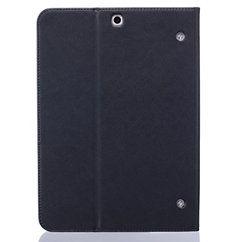 Schutzhülle Samsung Galaxy Tab S2 T815 9.7′ Hülle, PU Leder Cover Standfunktion Etui für Samsung Galaxy Tab S2 T815 9.7′ (Schwarz) - 7