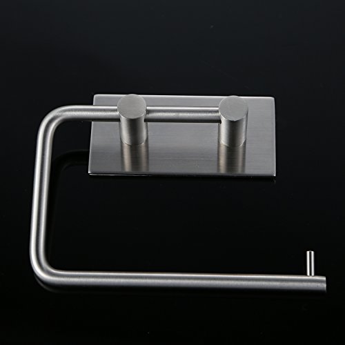 Ruicer Toilettenpapierrollenhalter Wand ohne bohren Edelstahl selbstklebend - 5