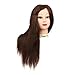 Hairdressing 98% Professional Real Human Hair 24 Inch,CoastaCloud Training Mannequin Head Hairdresser Human Hair with Clamp