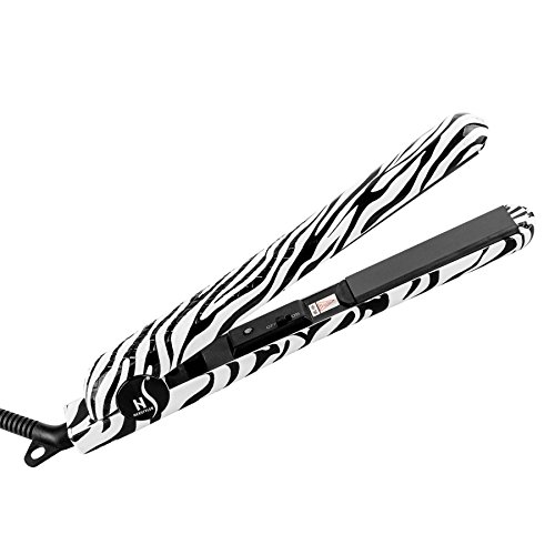 HerStyler Classic Zebra fortgeschrittenes Glätteisen 1.25 Inch Plates Flat Iron - 4
