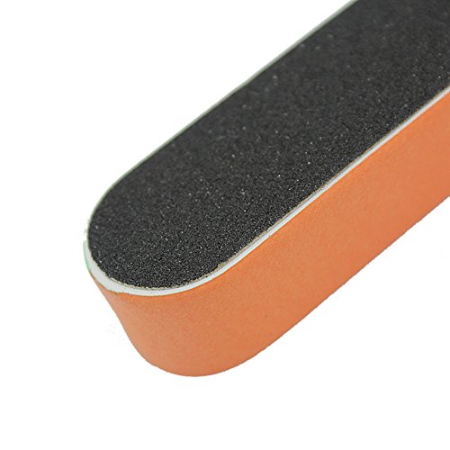 2X Nagelfeilen Feilen Nagelfeile Sandpapierfeilen Buffer Neuware Salon/Privat - 5