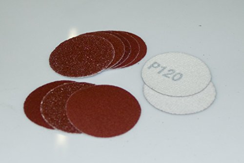 100 Stück Craft-Equip Schleifscheiben 50mm ungelocht gemischte Körnungen B8113