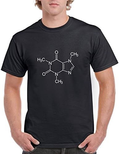 Caffeine Molecule - Science Coffee Men’s T-Shirt