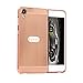 Produktbild XMT HTC Desire 10 Lifestyle 5.5" Hülle, Luxus Metallrim + PC Hardback (2 in 1) Dual-Werksoff Telefon Protictive Case hülle Schutzhülle Cover für HTC Desire 10 Lifestyle Smartphone (Rose Gold)
