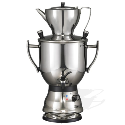 Preisvergleich Produktbild Beem Samowar 3003 Wasserkocher Edelsahl 3 Liter schwarz