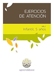 Ejercicios de Atención. Infantil 5 años. Vol 1