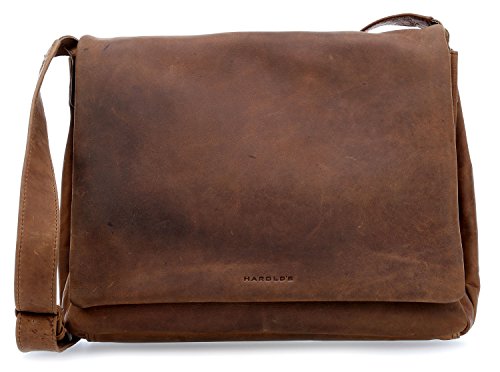 Harold's Boston 14'' Laptop Messenger natur