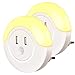 Produktbild Nachtlicht mit Bewegungsmelder, Emotionlite 2 Ports LED Bernstein USB Ladegerät Nachtlicht Steckdose, Bewegungssensor, Lichtsensor, 5V 2A, Auto/ON/OFF, 2200K 2 Stück