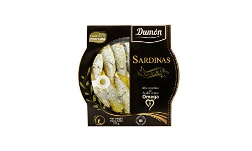 Scatola di 10 unità, Sardine in Olio d'oliva, Formato Trasparente, 120 g