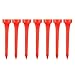 Produktbild snowwer Kunststoff Golf Tees 60 mm, rot (ca. 50 Stück)