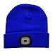 Produktbild 4 LED-Scheinwerfer Knit Beanie-Hat Light USB aufladbare Kappe Angeln Jagd im Freien (Blau)