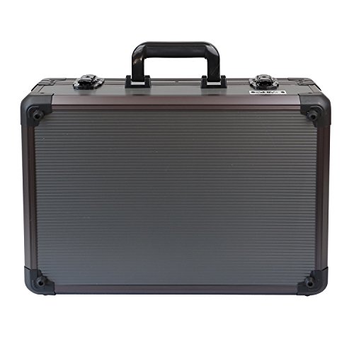 HMF 14601-02 Alu Werkzeugkoffer leer, verstellbare Facheinteilung, 46 x 15 x 33 cm - 6