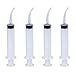 Produktbild rosenice Spritze Dental erhältlich Bewässerungssystem Dental dyringe 4pcs mit der Spitze gebogen für die Zahnpflege (wie abgebildet)