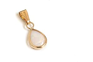 PENINSULA JEWELLERY 9ct Gold Opal Teardrop Pendant without chain